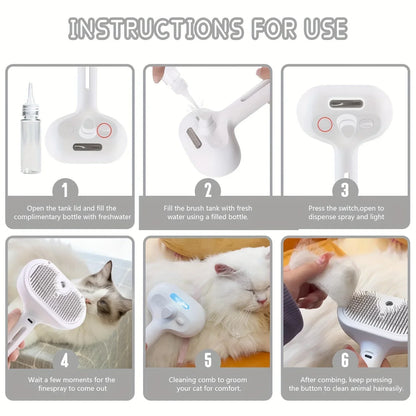 Groom & Refresh Pet Spray Comb™